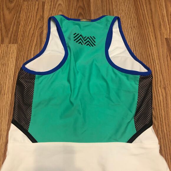 RARE Monreal London Tennis Dress, sz XS NWOT's $445 White blie - Picture 8 of 15